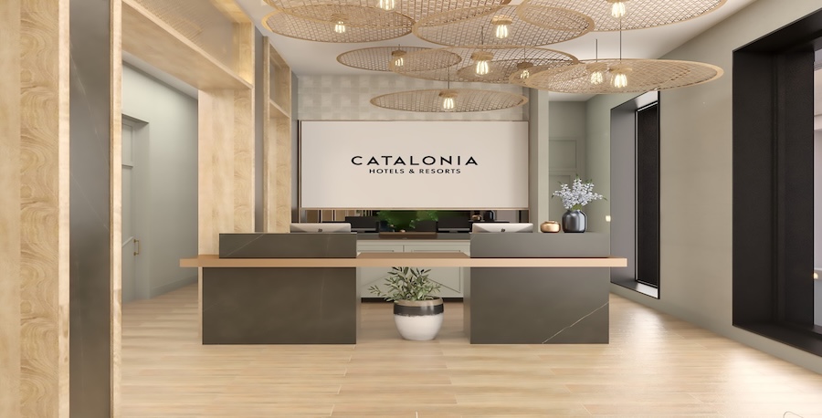 catalonia puerta del mar lobby 08