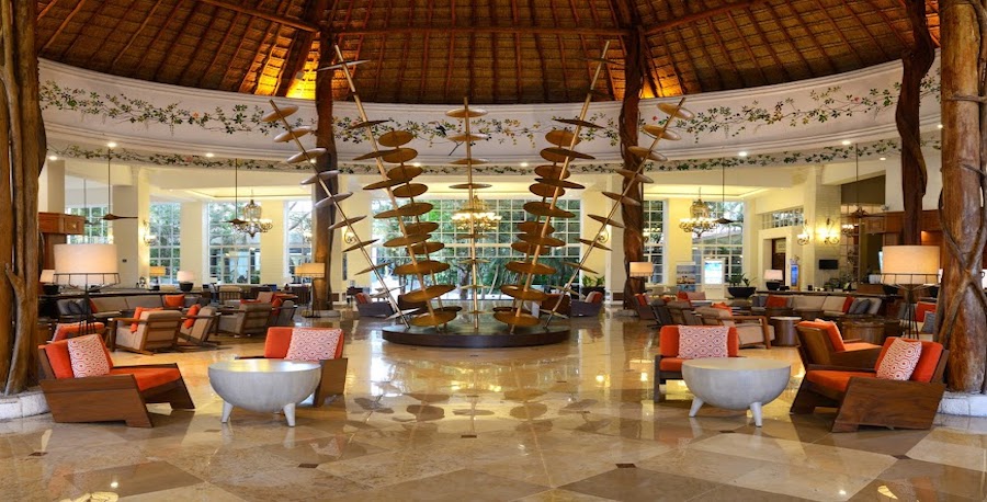 catalonia royal tulum lobby 01