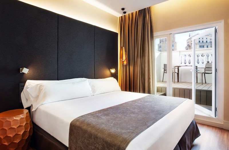 habitacion superior terrace catalonia gran via 05