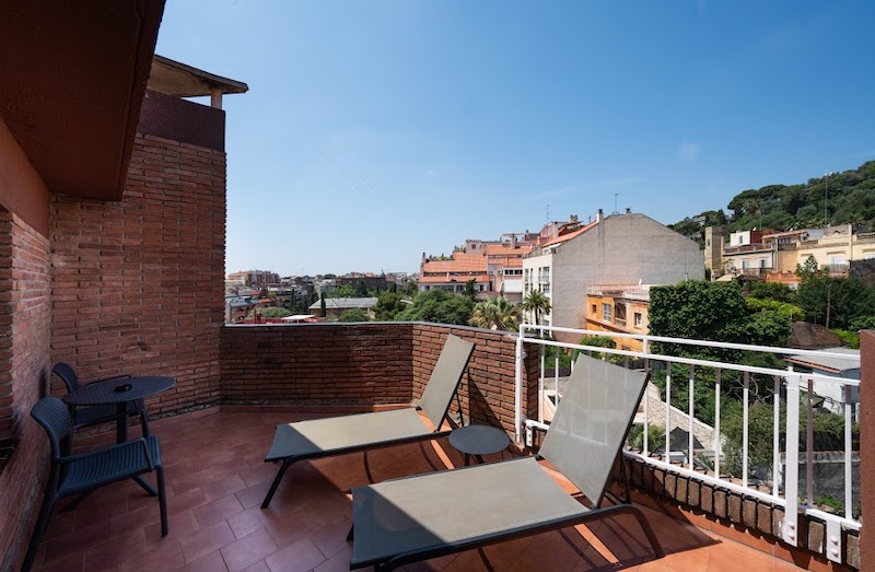 habitacion terrace catalonia park putxet 05
