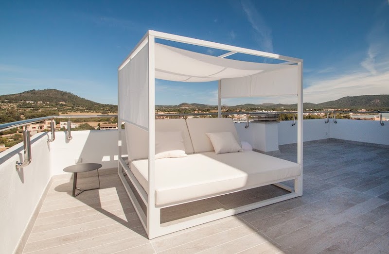 habitacion suite terrace swimming pool catalonia del mar 04