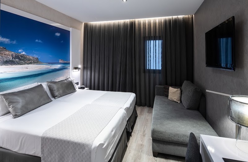 habitacion doble catalonia gran via bcn 01