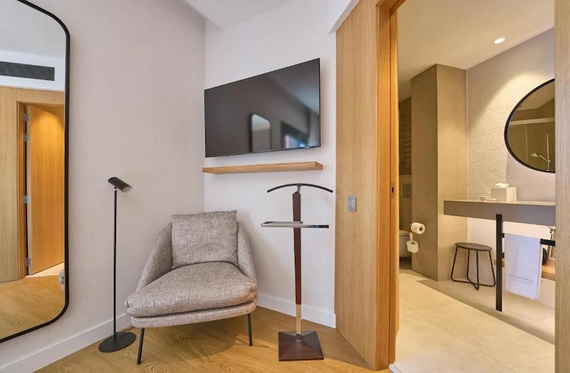 habitacion deluxe terraza privada catalonia eixample 012