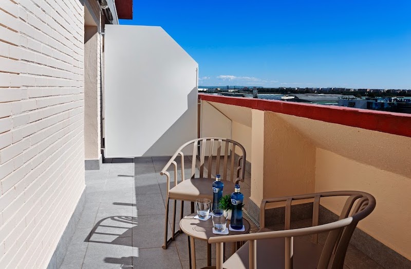 habitacion terrace catalonia hispalis 03